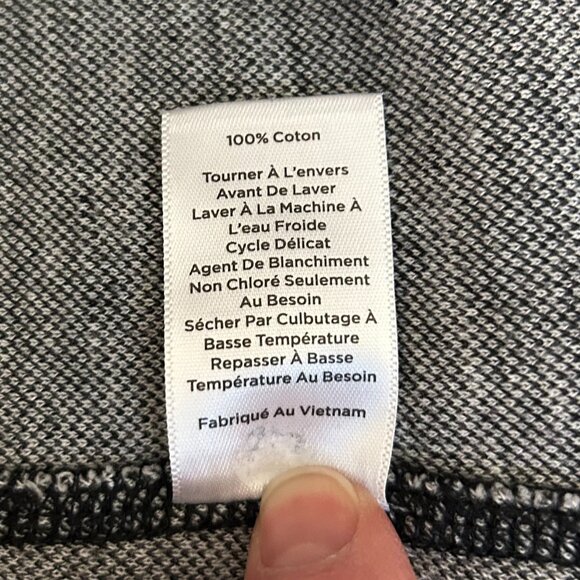 T By Talbots HALF ZIP PULLOVER DIAMOND SNOWFLAKE Fair Isle M Jacket Sweater - Picture 9 of 9